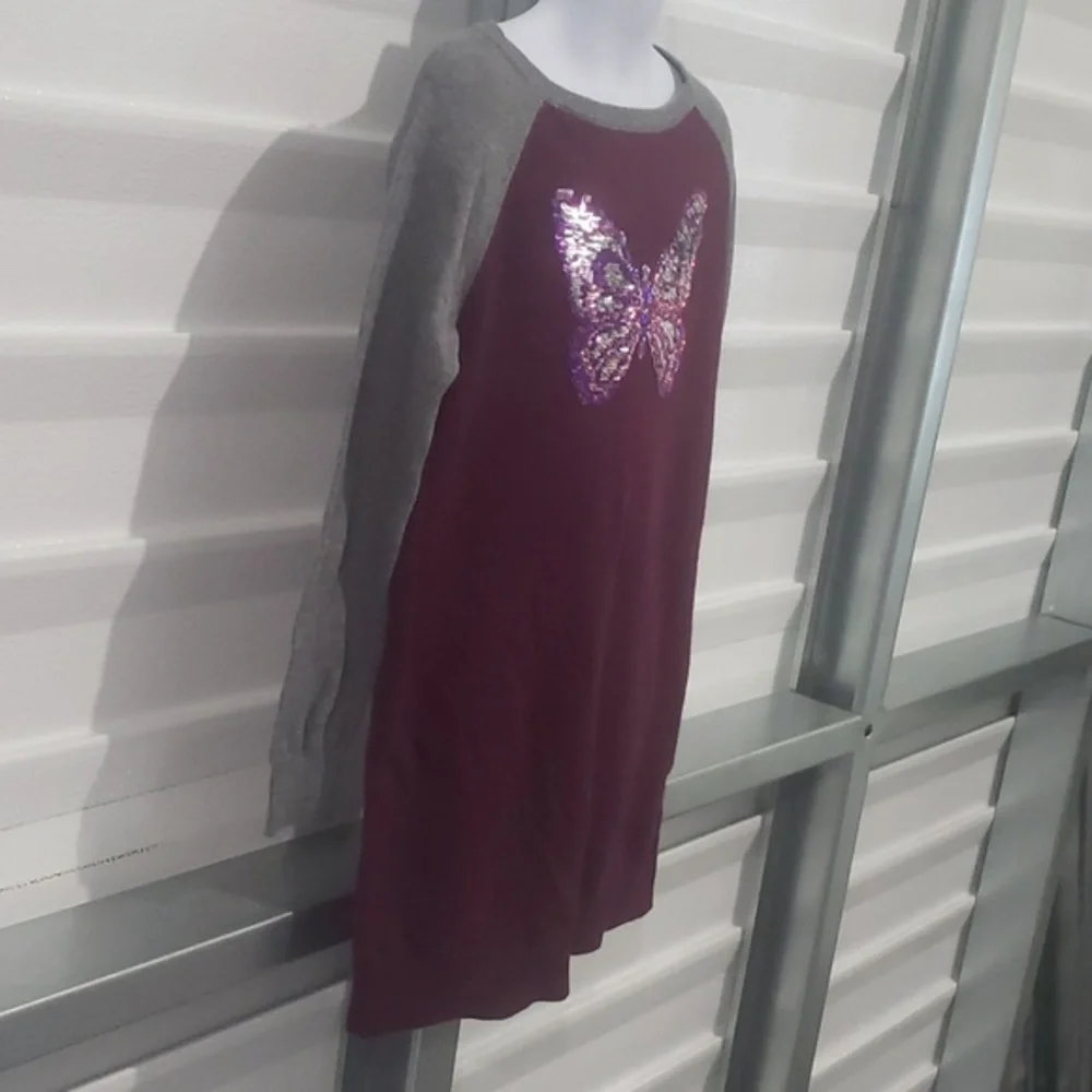 Children’s Place butterfly sweater‎ dress - Picture 5 of 7